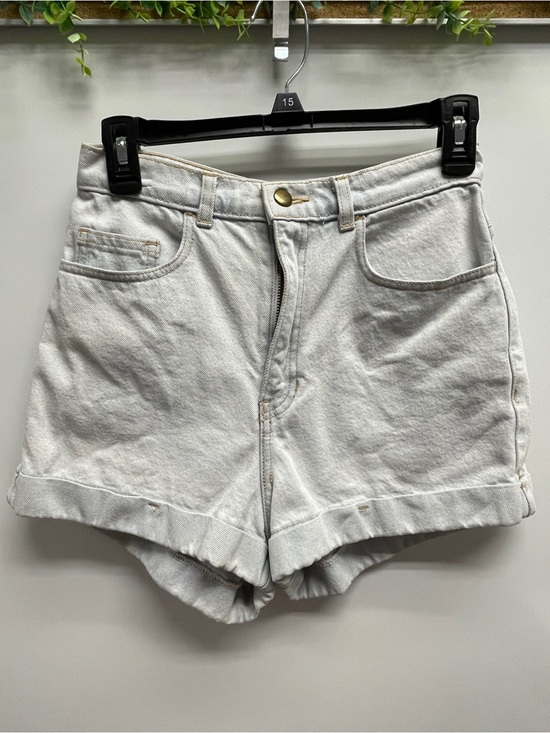 American Apparel Pants - American Apparel Light Blue High-Rise Denim Shorts Size 28